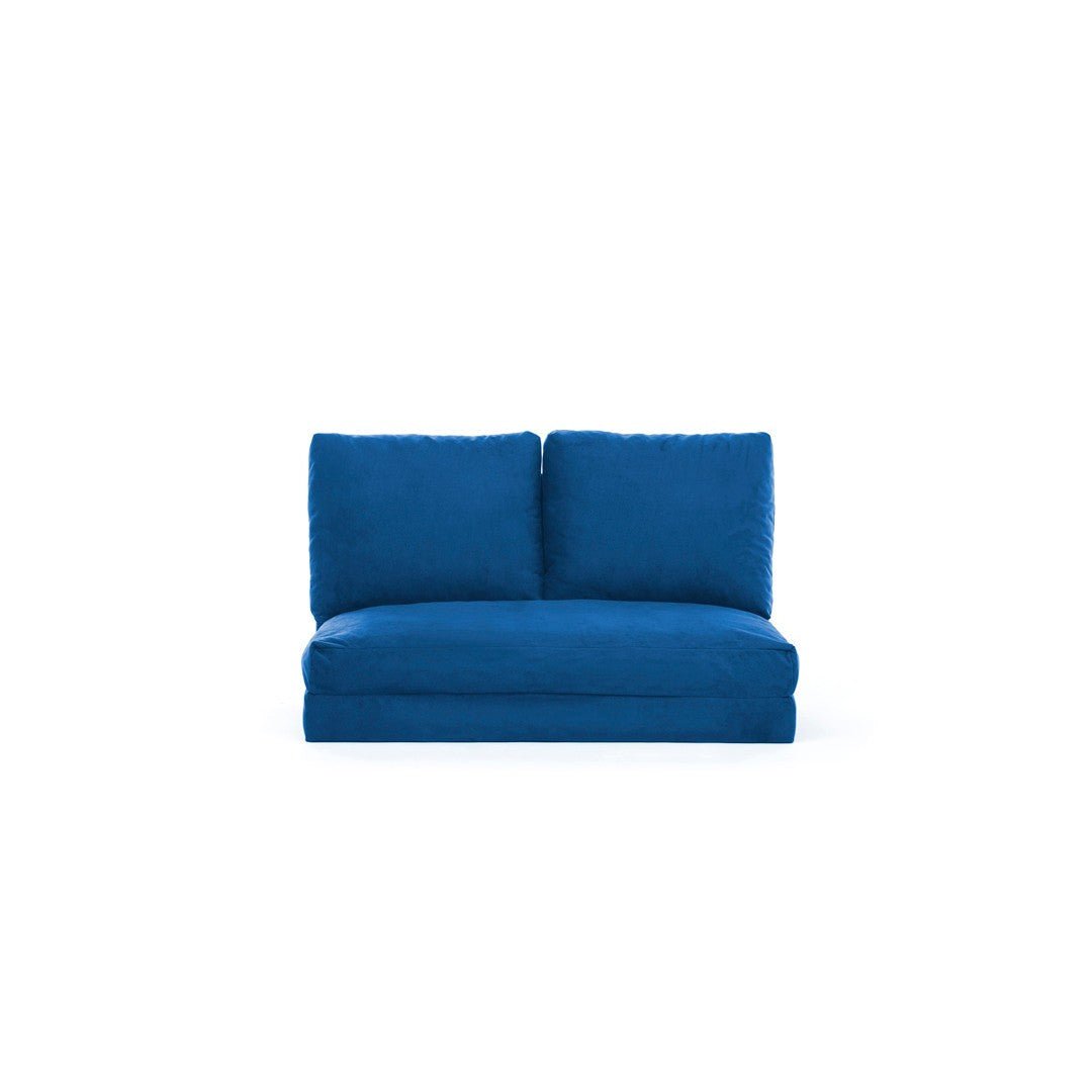 2-Sitzer-Schlafsofa Taida Blue