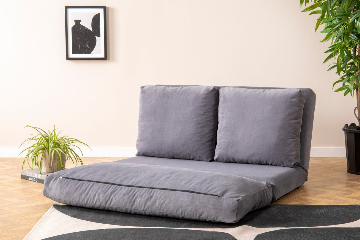 2-Sitzer-Schlafsofa Taida Grey