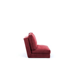 2-Sitzer-Schlafsofa Taida Maroon