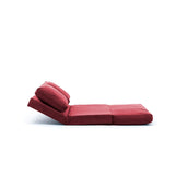 2-Sitzer-Schlafsofa Taida Maroon