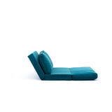 2-Sitzer-Schlafsofa Taida Petrol Green