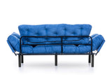 3-Sitzer-Schlafsofa Nitta Triple Blue