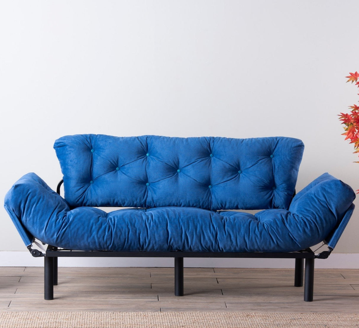 3-Sitzer-Schlafsofa Nitta Triple Blue