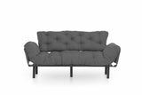 3-Sitzer-Schlafsofa Nitta Triple Grey