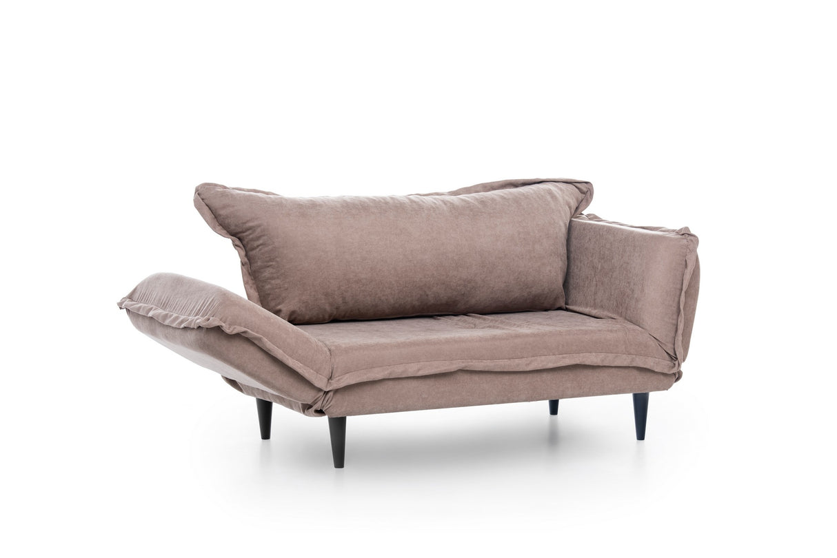 2-Sitzer-Schlafsofa Vino Daybed Nerz