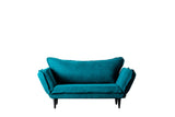 2-Sitzer-Schlafsofa Vino Daybed Petrol Green