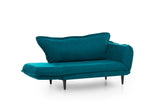 2-Sitzer-Schlafsofa Vino Daybed Petrol Green