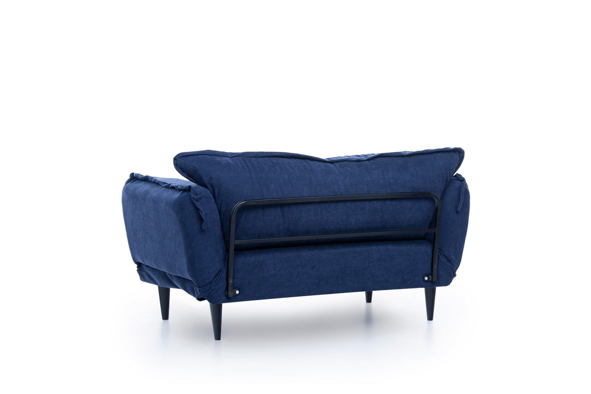 2-Sitzer-Schlafsofa Vino Daybed Marineblau