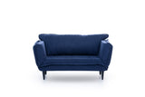 2-Sitzer-Schlafsofa Vino Daybed Marineblau