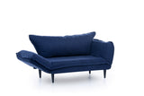 2-Sitzer-Schlafsofa Vino Daybed Marineblau