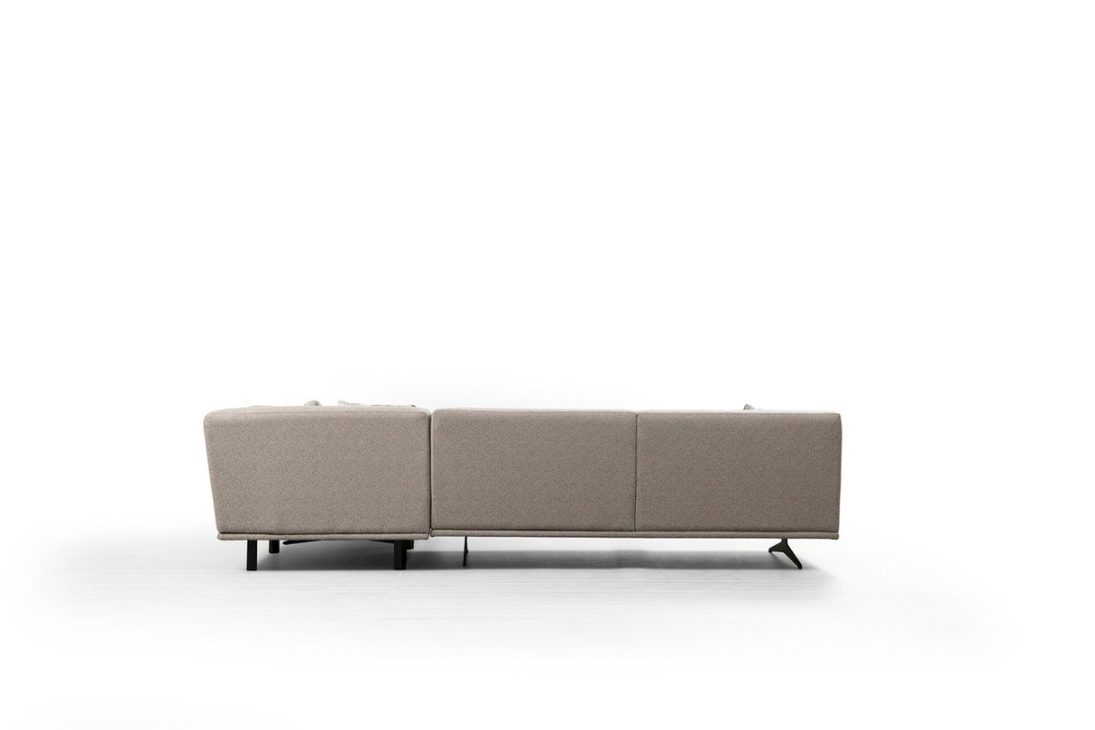 Ecksofa rechts Bentley Beige