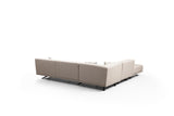 Ecksofa links Bentley Beige