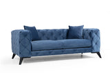 2-Sitzer-Sofa Como Blue