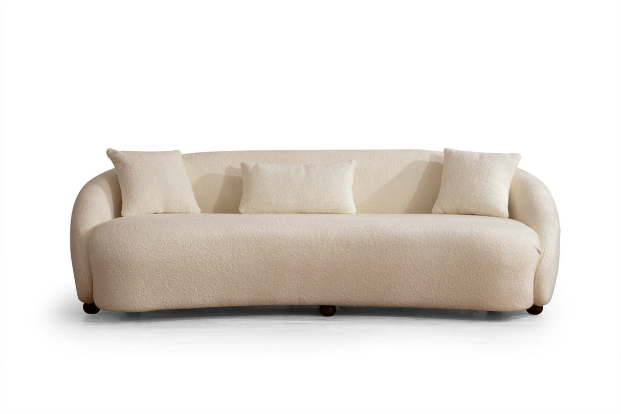 3-Sitzer-Sofa Napoli Creme