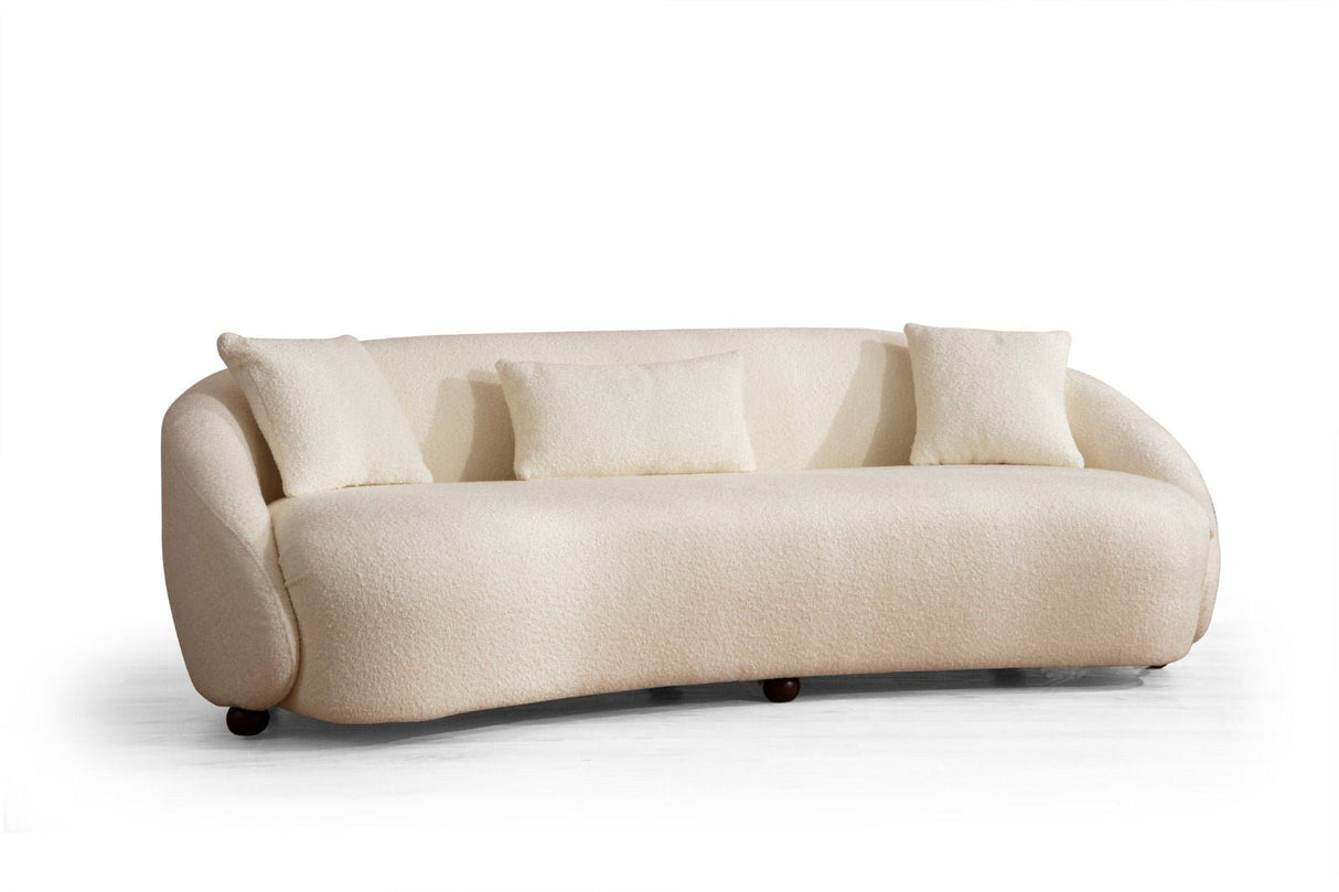 3-Sitzer-Sofa Napoli Creme