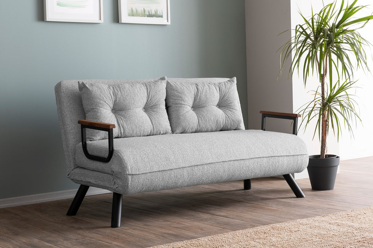 2-Sitzer-Schlafsofa Sando Grey