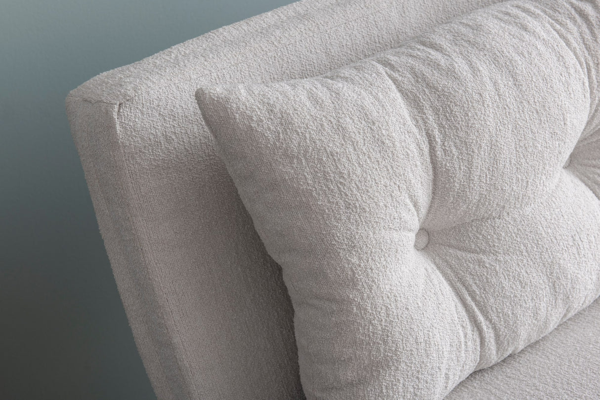 2-Sitzer-Schlafsofa Sando Creme