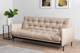 3-Sitzer-Schlafsofa Renge Creme