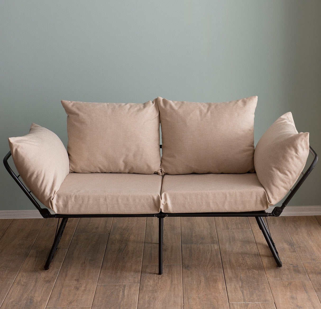 2-Sitzer-Schlafsofa Viper Creme