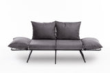 2-Sitzer-Schlafsofa Viper Grey