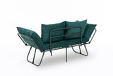 2-Sitzer-Schlafsofa Viper Petrol Green