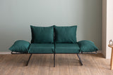 2-Sitzer-Schlafsofa Viper Petrol Green