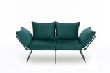 2-Sitzer-Schlafsofa Viper Petrol Green