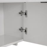 Aurelia TV-Schrank weiß 180 cm Melaminbeschichtetes Holz