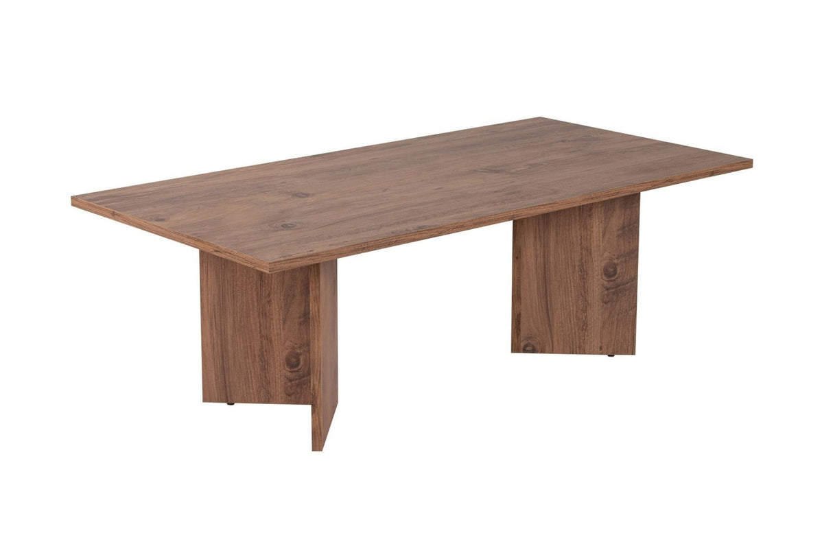 Rechteckiger Couchtisch Siban Atlantische Kiefernholzoptik - 119x60 cm 