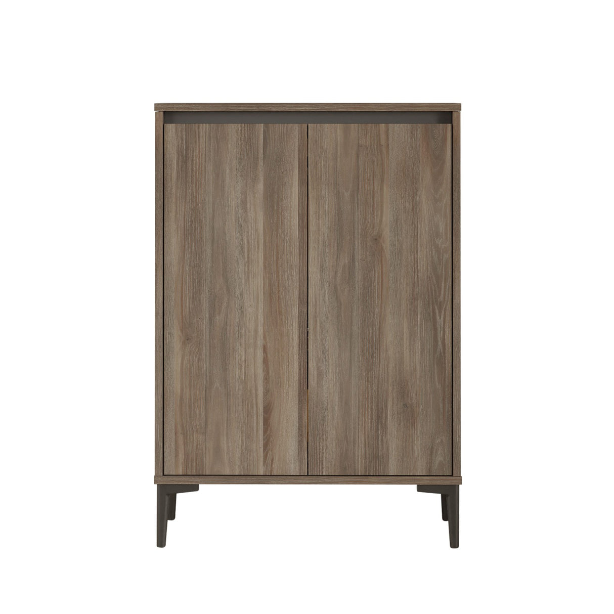 Wandschrank Java Brown Anthrazit Melamin 72x104x35 cm