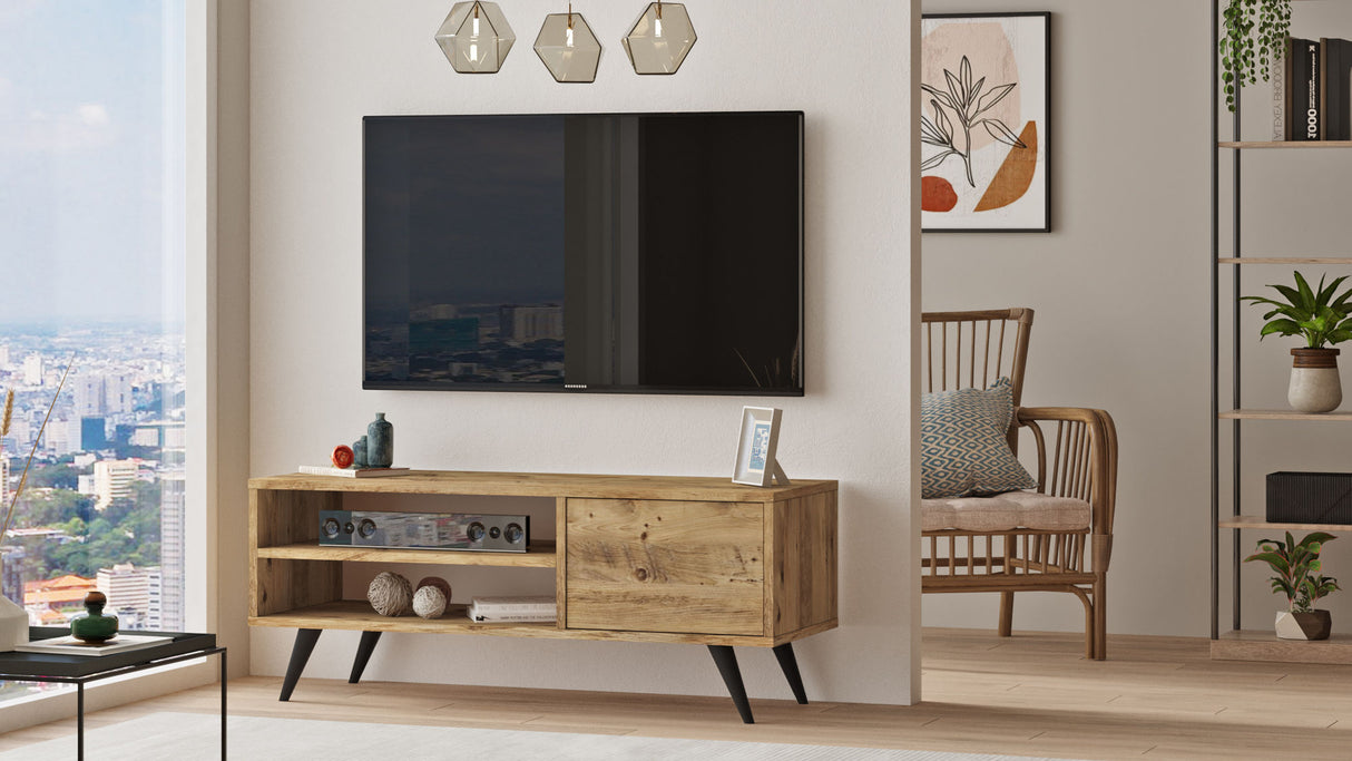 TV -Möbel Riva Atlantic Pine Melamin 110x44x40 cm