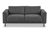 Moderne 2,5-zits Bank Antraciet Stof Aniko 183x90x78 cm