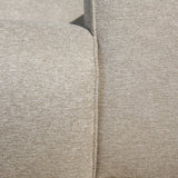 Banken-2-zits bank beige chenille bouclé - 186x98 cm - Jaylen-Dimehouse