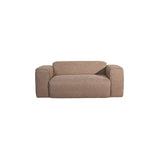 Banken-2-zits bank taupe chenille bouclé - 186x98 cm - Jaylen-Dimehouse