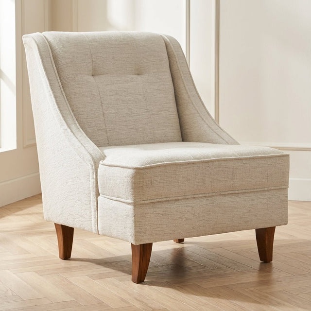 Fauteuil Ella Prestij Crème sfeerfoto in modern interieur