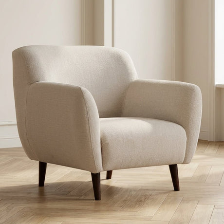 Fauteuil Enna Beige sfeerfoto in modern interieur