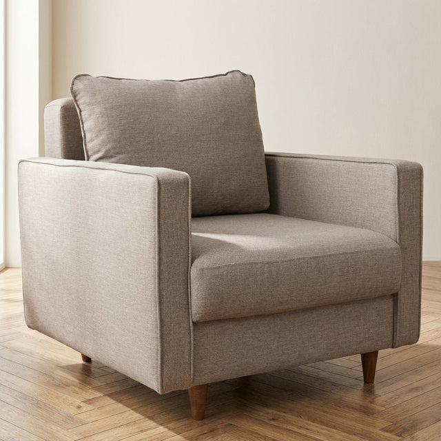 Fauteuil Eva Crème sfeerfoto in modern interieur