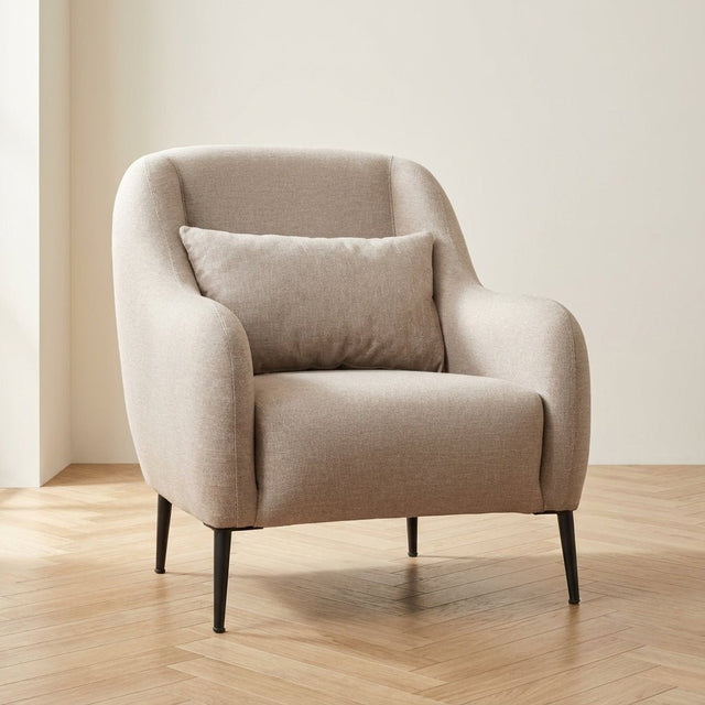 Fauteuil Venus Crème sfeerfoto in modern interieur