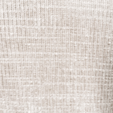 Ecksofa mit Chaiselongue aus beigem Chenille-Stoff Manon - rechts 