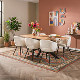 Dänischer ovaler Esstisch Laurie Acaciahout 215x105