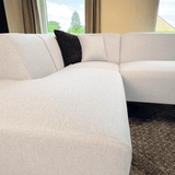 Ecksofa Moby Rechts Beige - 2,5-Sitzer + Chaiselongue 