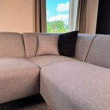 Ecksofa Moby Rechts Hellgrau - 2,5-Sitzer + Chaiselongue 