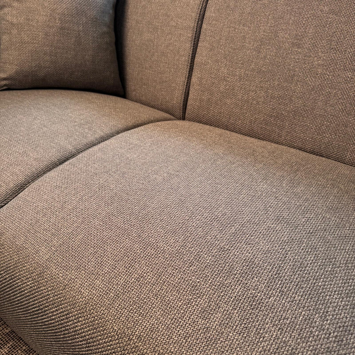Ecksofa Moby Rechts Hellgrau - 2,5-Sitzer + Chaiselongue 
