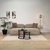 Modulare Bank 2-Sitzer Doeblo Beige