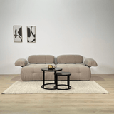 Modulare Bank 2-Sitzer Doeblo Beige