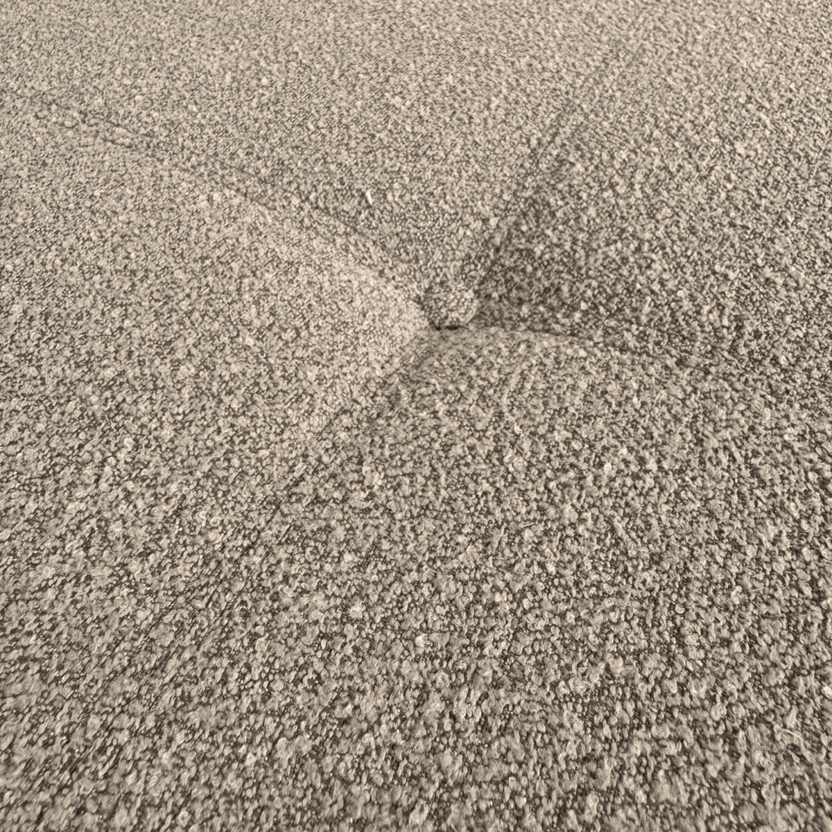 Modulare Bank 3sitzer mit Hocker Doeblo Beige