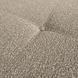 Modulare Bank 3sitzer mit Hocker Doeblo Beige