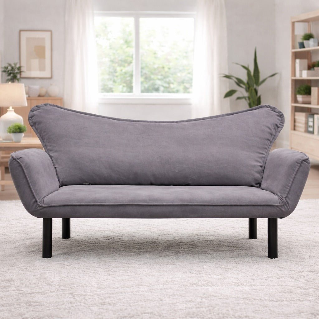 2-Sitzer Schlafsofa Chatto Grau