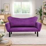 2-Sitzer Schlafsofa Chatto Lila