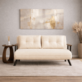 Banken - Slaapbank crème stof 3 - zits - Sando - Dimehouse